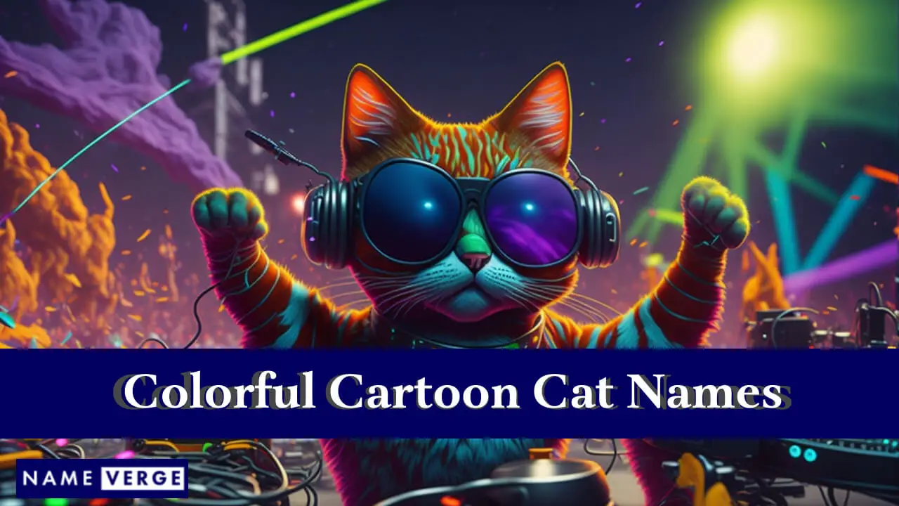 Nomi di gatti colorati dei cartoni animati