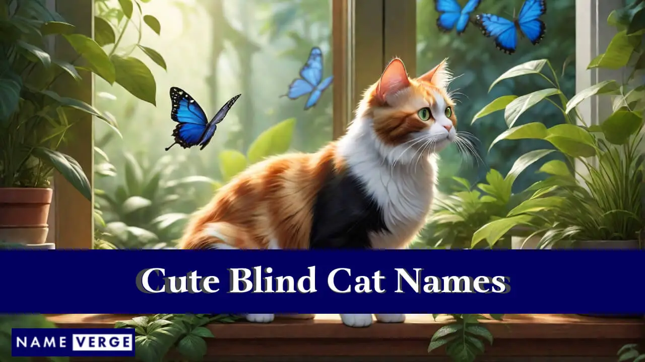 Nomi carini per gatti ciechi