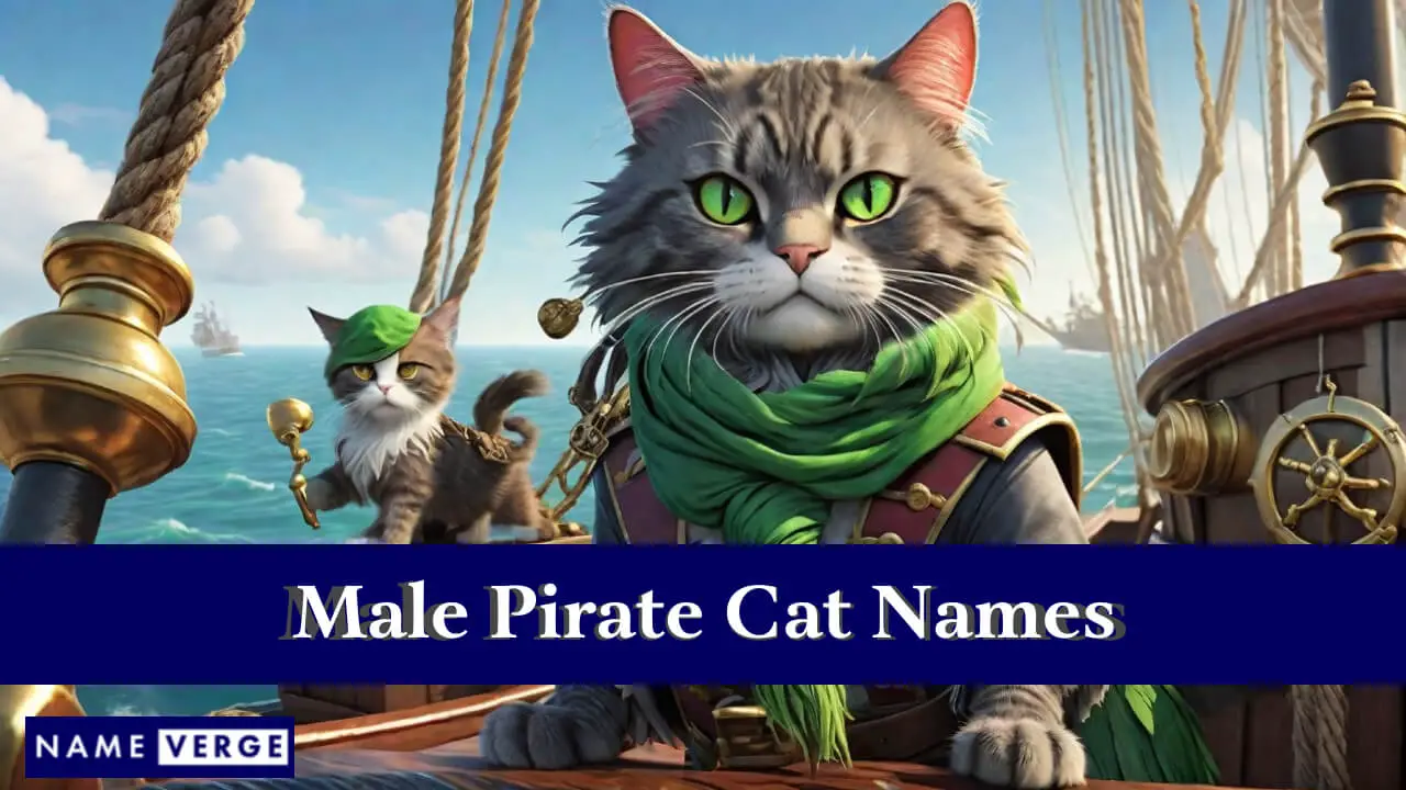Nomi di gatti pirata maschi
