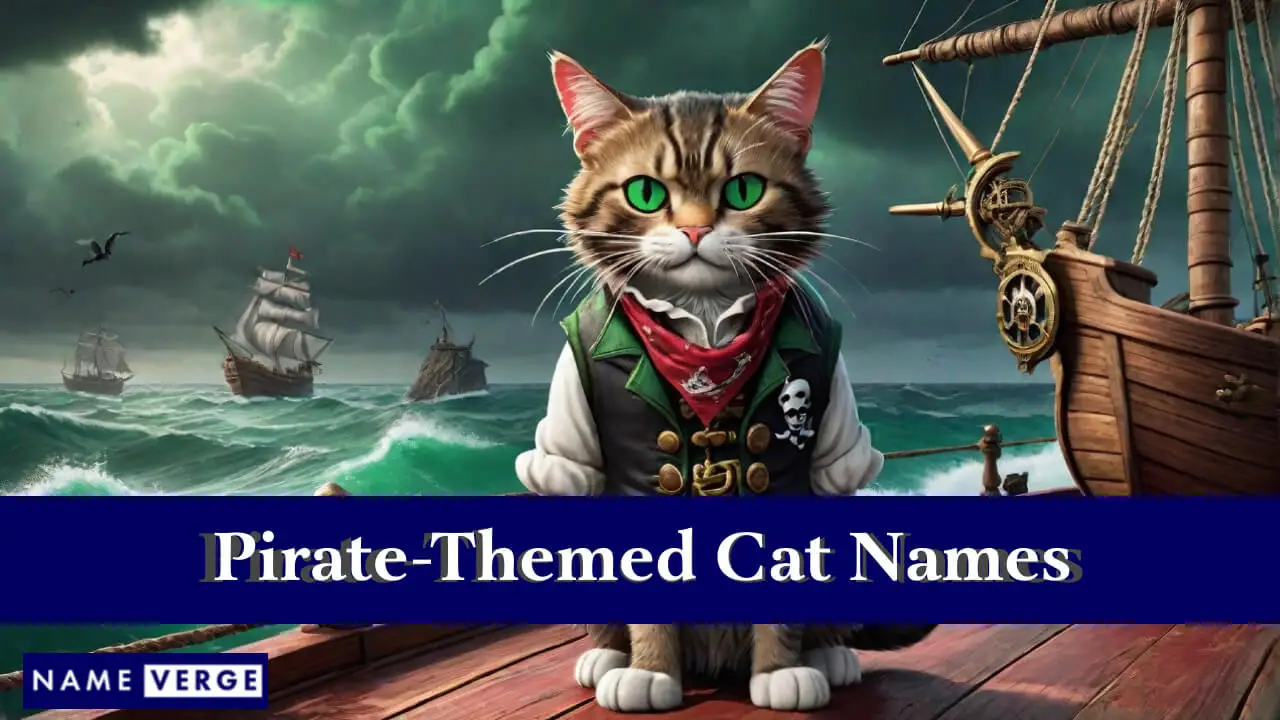 Nomi di gatti a tema pirata