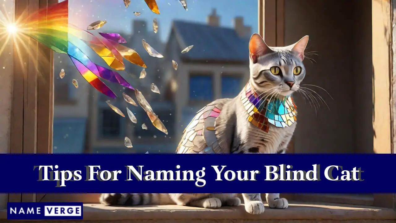 Suggerimenti per dare un nome al tuo gatto cieco