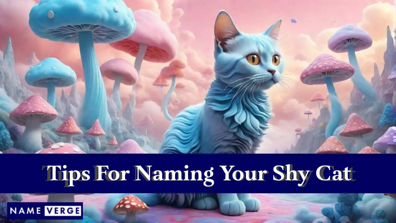Suggerimenti per dare un nome al tuo gatto timido