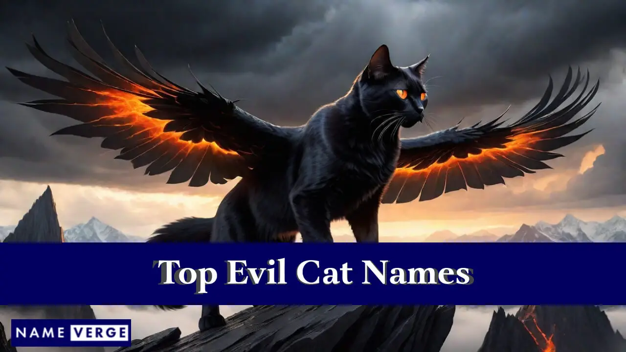 I migliori nomi di gatti malvagi