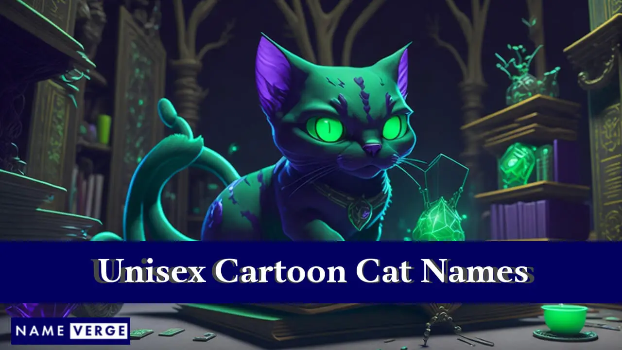 Nomi di gatti unisex dei cartoni animati