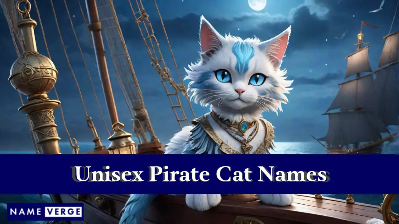 Nomi di gatti pirata unisex