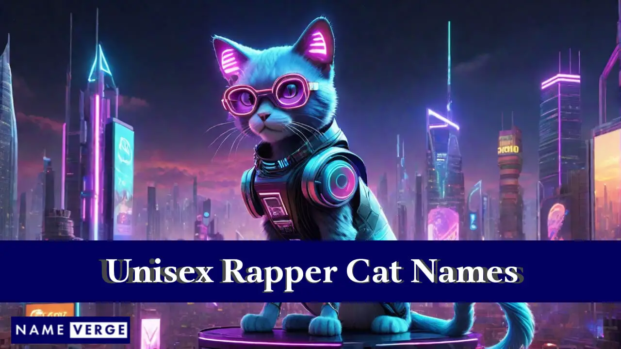 Nomi di gatti rapper unisex