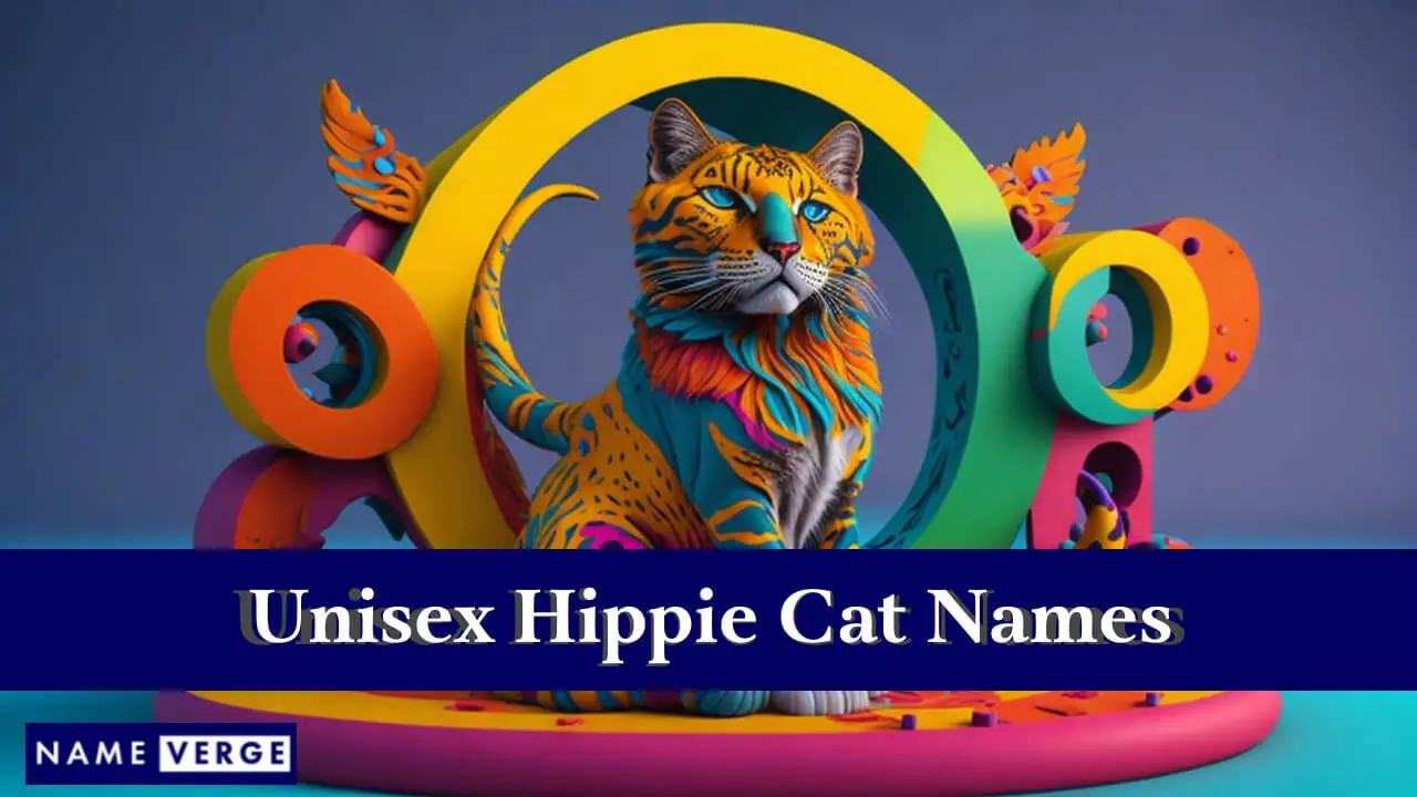 Nomi di gatti hippie unisex