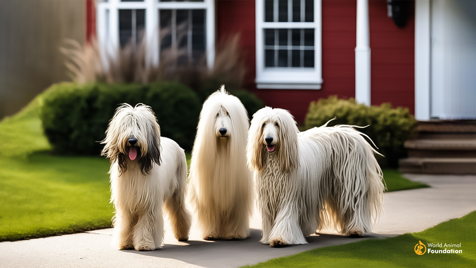 dog with long hair